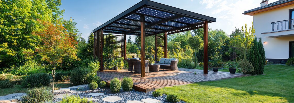 pérgola solar